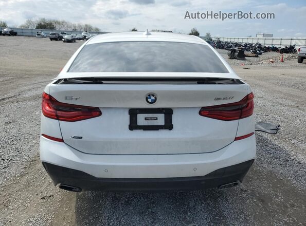 WBAJV6C51JBK07449 2018 BMW 6 SERIES White Rear view