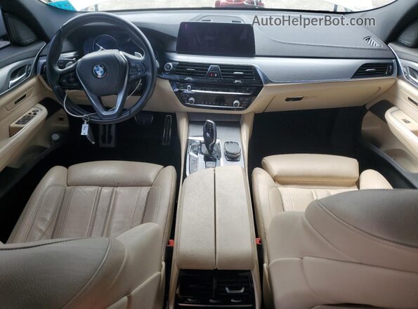WBAJV6C51JBK07449 2018 BMW 6 SERIES White Dashboard view