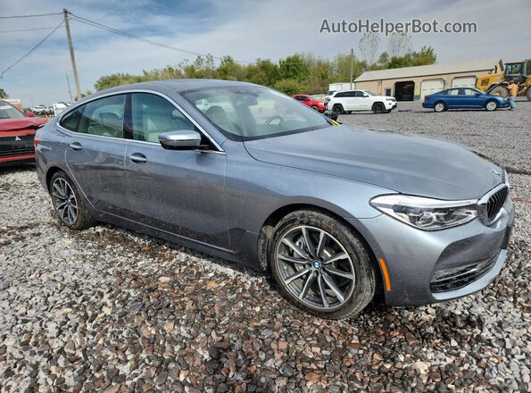 WBAJV6C54JBJ99752 2018 BMW 6 SERIES Gray Front right