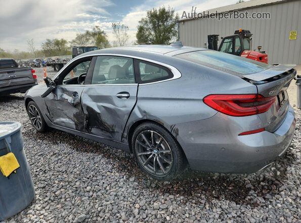 WBAJV6C54JBJ99752 2018 BMW 6 SERIES Gray Rear left