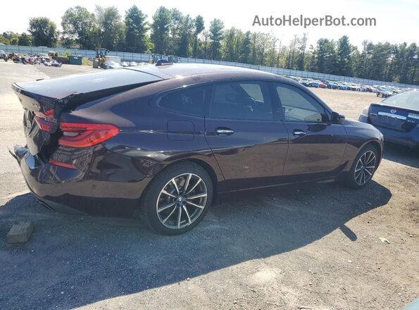WBAJV6C54JBJ99802 2018 BMW 6 SERIES Burgundy Rear right