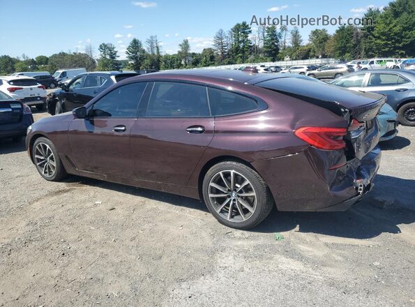 WBAJV6C54JBJ99802 2018 BMW 6 SERIES Burgundy Rear left