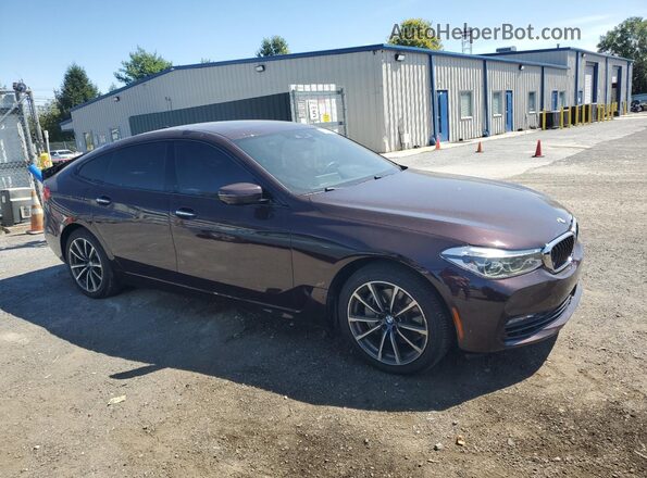 WBAJV6C54JBJ99802 2018 BMW 6 SERIES Burgundy Front right