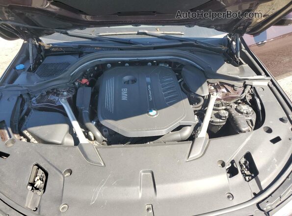 WBAJV6C54JBJ99802 2018 BMW 6 SERIES Burgundy Engine compartment view