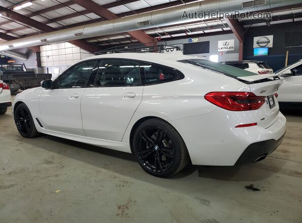 WBAJV6C55KBK07990 2019 BMW 6 SERIES White Հետևի ձախ