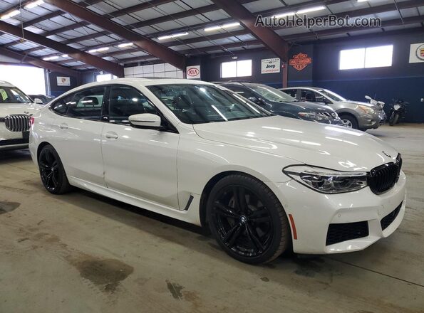 WBAJV6C55KBK07990 2019 BMW 6 SERIES White Առջևի աջ