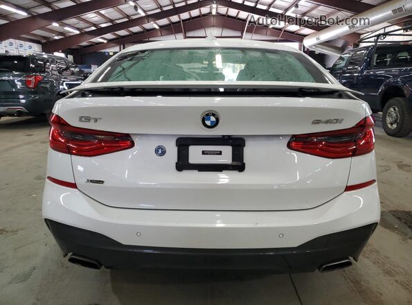 WBAJV6C55KBK07990 2019 BMW 6 SERIES White Հետևի տեսք