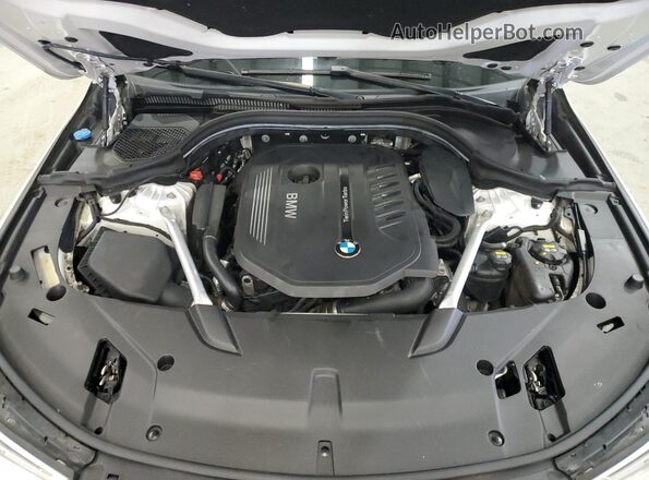 WBAJV6C55KBK07990 2019 BMW 6 SERIES White Սալոնի հետևի տեսք