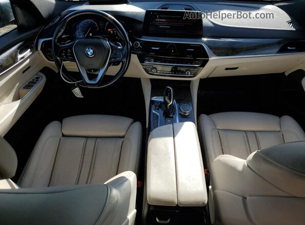 WBAJV6C56JBC99676 2018 BMW 6 SERIES Black Widok deski rozdzielczej