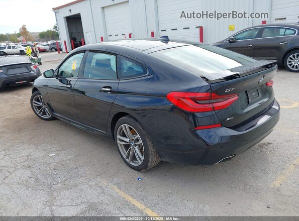 WBAJV6C59JBK07389 2018 BMW 6 SERIES Dark Blue Rear left