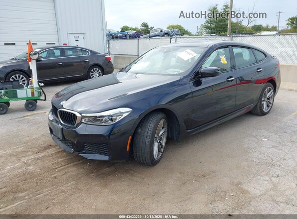 WBAJV6C59JBK07389 2018 BMW 6 SERIES Dark Blue Front left