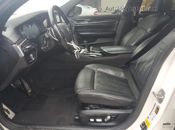 WBAJV6C5XJBJ99108 2018 BMW 6 SERIES White წინა სალონის ხედი