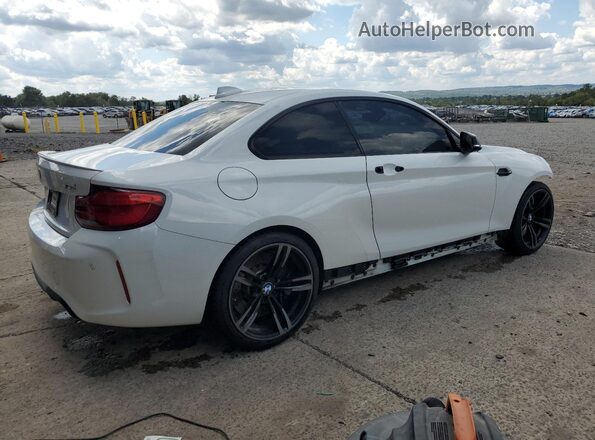 WBS1J5C56JVD36693 2018 BMW M2 White Задня права чверть
