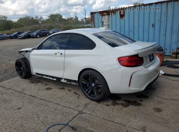WBS1J5C56JVD36693 2018 BMW M2 White Задня ліва чверть