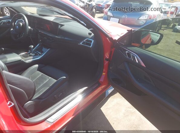 WBS23HK09SCU43494 2025 BMW M4 Red 