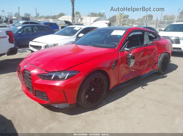 WBS23HK09SCU43494 2025 BMW M4 Red 