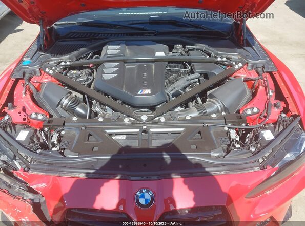 WBS23HK09SCU43494 2025 BMW M4 Red 