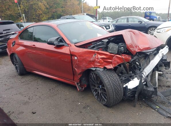 WBS2U7C03M7H03506 2021 BMW M2 Orange 