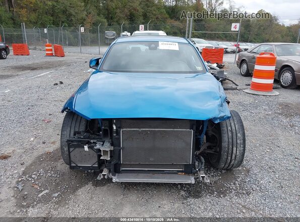 WBS2U7C04L7E15606 2020 BMW M2 Синий Вид задней части салона