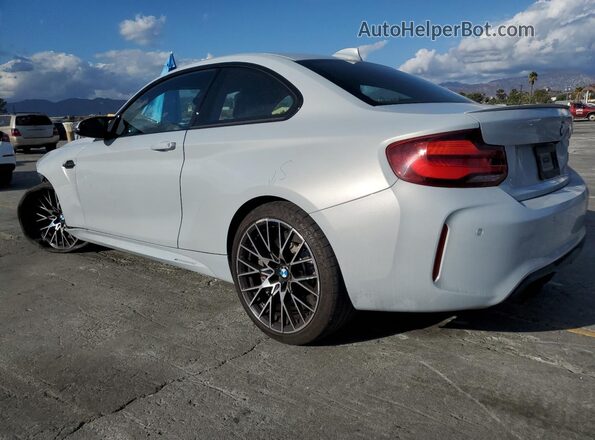 WBS2U7C09M7H19564 2021 BMW M2 Silver Trasero izquierdo