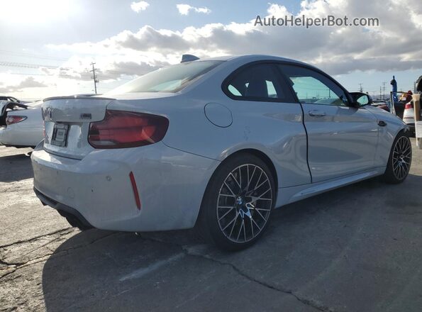 WBS2U7C09M7H19564 2021 BMW M2 Silver Trasero derecho