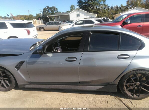 WBS33AY05RFS16461 2024 BMW M3 Gray Vista interior de 360 grados