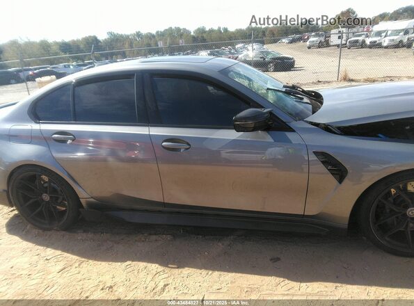 WBS33AY05RFS16461 2024 BMW M3 Gray Vista interior trasera