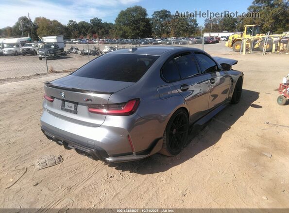 WBS33AY05RFS16461 2024 BMW M3 Gray Trasero derecho