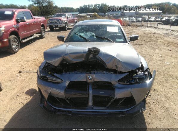 WBS33AY05RFS16461 2024 BMW M3 Gray Vista del cuadro de instrumentos