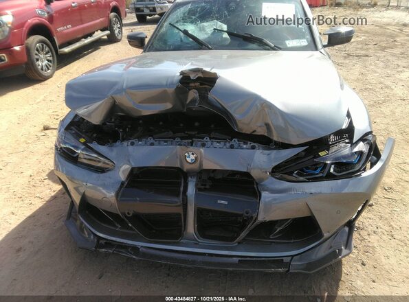 WBS33AY05RFS16461 2024 BMW M3 Gray Vista frontal