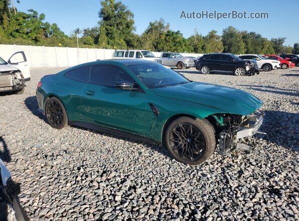 WBS33AZ00MCG84240 2021 BMW M4 Green წინა მარჯვენა