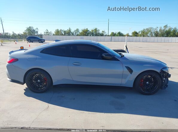 WBS33AZ00MCH48423 2021 BMW M4 Серый Вид задней части салона