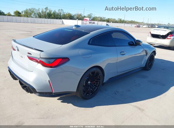 WBS33AZ00MCH48423 2021 BMW M4 Серый Задняя правая четверть