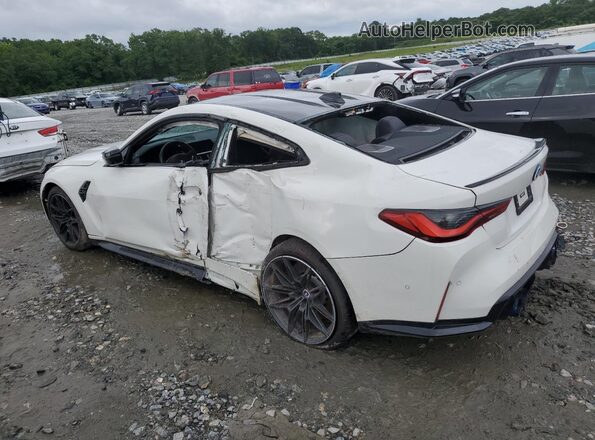 WBS33AZ04PCL70799 2023 BMW M4 White Trasero izquierdo