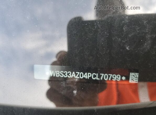 WBS33AZ04PCL70799 2023 BMW M4 White Vista del compartimento del motor