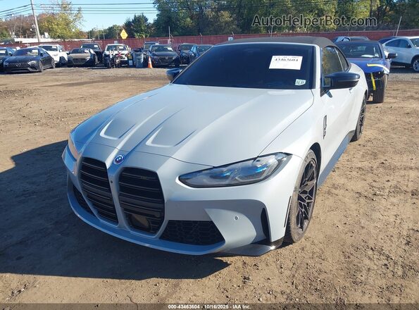 WBS33BA09PCL76566 2023 BMW M4 Light Blue Вид спереду
