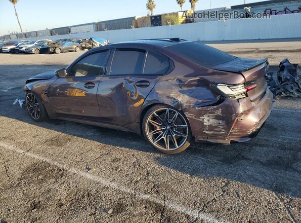 WBS33HJ06SFU45353 2025 BMW M3 Gray Rear left