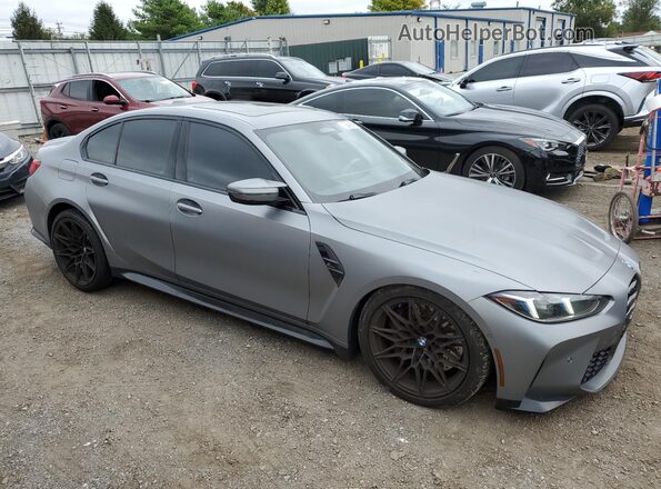 WBS33HJ0XSFU18401 2025 BMW M3 Gray 