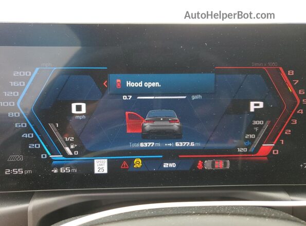 WBS33HJ0XSFU18401 2025 BMW M3 Gray 