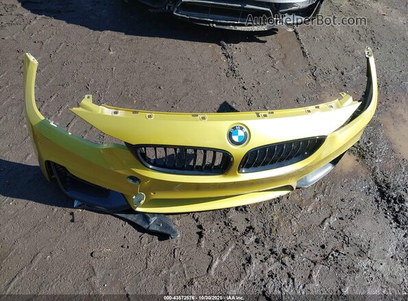 WBS3R9C36HA014349 2017 BMW M4 Yellow Widok zestawu wskaźników