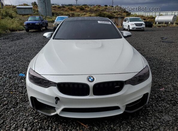 WBS3R9C53HK709559 2017 BMW M4 White Вид спереду
