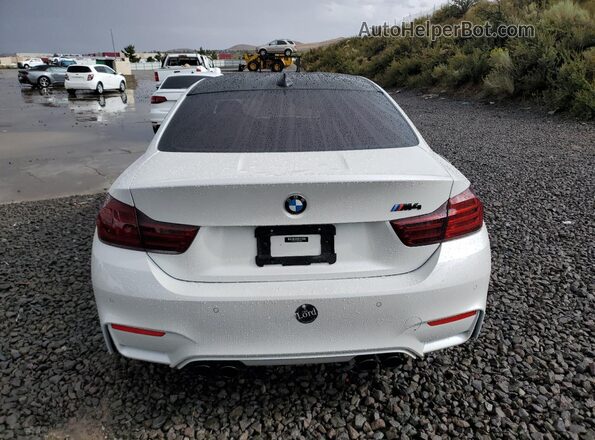 WBS3R9C53HK709559 2017 BMW M4 White Вид ззаду