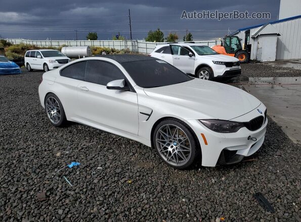 WBS3R9C53HK709559 2017 BMW M4 White Передня права чверть