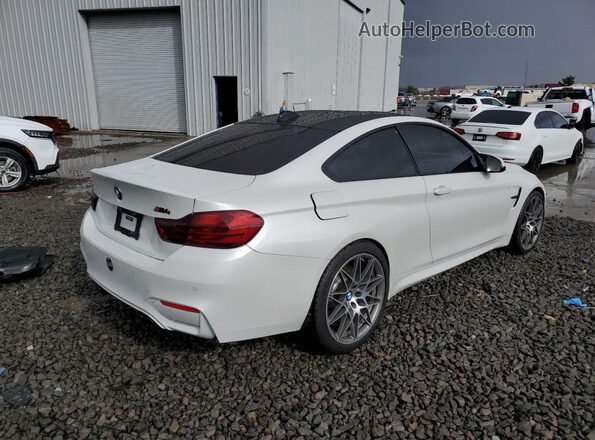 WBS3R9C53HK709559 2017 BMW M4 White Задня права чверть