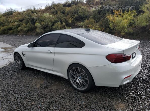 WBS3R9C53HK709559 2017 BMW M4 White Задня ліва чверть