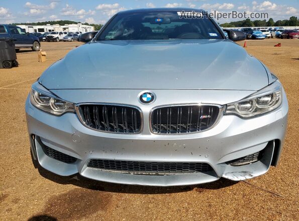 WBS3R9C56GK335950 2016 BMW M4 Серебряный Вид спереди