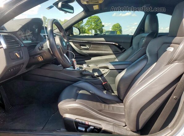 WBS3R9C56GK335950 2016 BMW M4 Серебряный Вид салона спереди