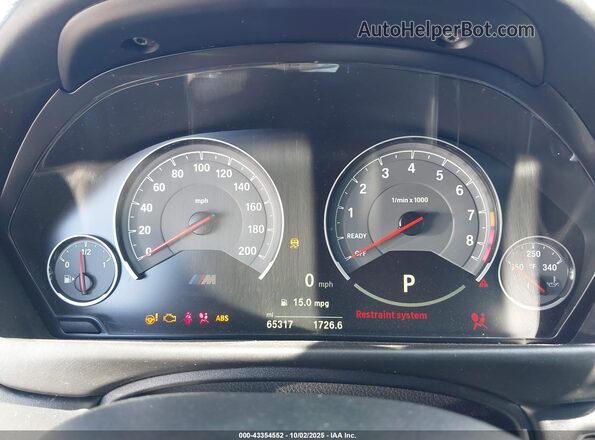 WBS3S7C55KAC09329 2019 BMW M4 Blue Vista de los asientos traseros