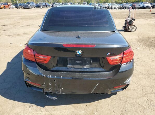 WBS3U9C58GP970217 2016 BMW M4 Black უკანა ხედი