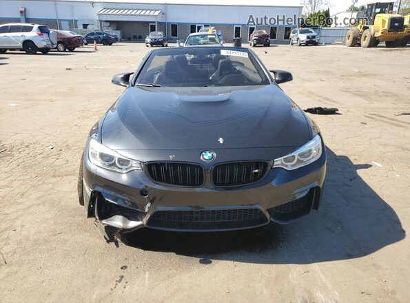 WBS3U9C58GP970217 2016 BMW M4 Black წინა ხედი